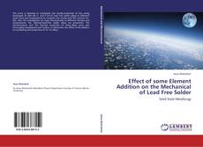 Couverture de Effect of some Element Addition on the Mechanical of Lead Free Solder