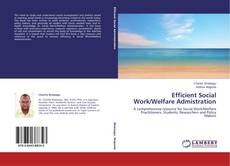 Buchcover von Efficient Social Work/Welfare Admistration