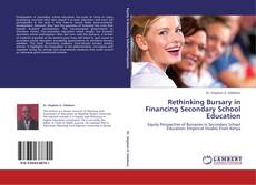 Buchcover von Rethinking Bursary in Financing Secondary School Education