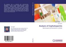 Capa do livro de Analysis of Cephalosporins 