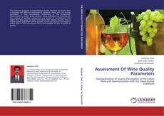 Capa do livro de Assessment Of Wine Quality Parameters 