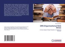 Capa do livro de ORS-Organisational Role Stress 