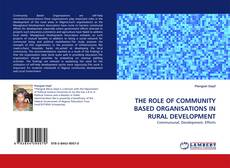 Обложка THE ROLE OF COMMUNITY BASED ORGANISATIONS IN RURAL DEVELOPMENT