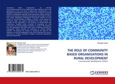 Capa do livro de THE ROLE OF COMMUNITY BASED ORGANISATIONS IN RURAL DEVELOPMENT 