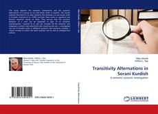 Capa do livro de Transitivity Alternations in Sorani Kurdish 