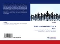 Capa do livro de Government Intervention in Sport 