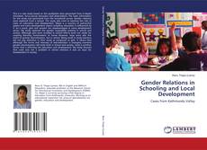 Capa do livro de Gender Relations in Schooling and Local Development 