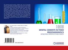 Capa do livro de DENTAL CEMENTS IN FIXED PROSTHODONTICS 