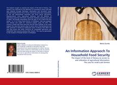 Buchcover von An Information Appraoch To Household Food Security