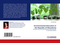 Bookcover of Environmental Education in the Republic of Macedonia