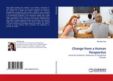 Capa do livro de Change from a Human Perspective 