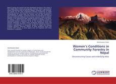 Capa do livro de Women’s Conditions in Community Forestry in Nepal 