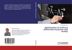 Copertina di Optimization of ordinary differential inclusions and duality