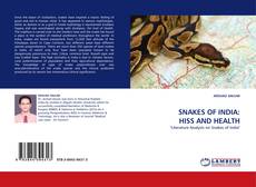 Capa do livro de SNAKES OF INDIA: HISS AND HEALTH 