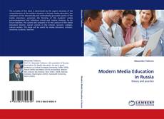 Capa do livro de Modern Media Education in Russia 