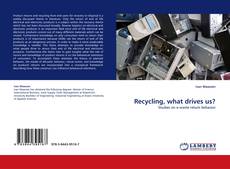 Buchcover von Recycling, what drives us?