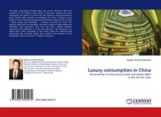 Buchcover von Luxury consumption in China