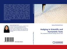 Capa do livro de Hedging in Scientific and Humanistic Texts 