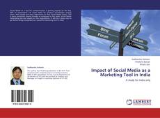 Impact of Social Media as a Marketing Tool in India kitap kapağı