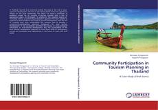 Community Participation in Tourism Planning in Thailand kitap kapağı