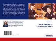 Buchcover von Power Relations in Courtroom Discourse