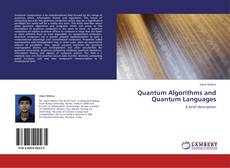 Capa do livro de Quantum Algorithms and Quantum Languages 