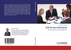 Buchcover von B2B Services Marketing