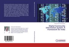 Digital Community Information System: A Framework for India kitap kapağı