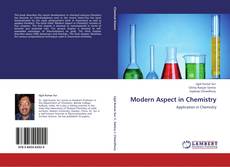 Обложка Modern Aspect in Chemistry