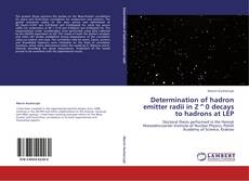 Buchcover von Determination of hadron emitter radii in Z^0 decays to hadrons at LEP
