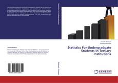 Buchcover von Statistics For Undergraduate Students In Tertiary Institutions