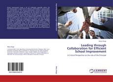 Leading through Collaboration for Efficient School Improvement的封面