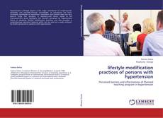 Portada del libro de lifestyle modification practices of persons with hypertension