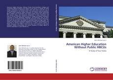 Buchcover von American Higher Education Without Public HBCUs