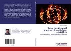 Portada del libro de Some mathematical problems of multi-phase combustion