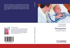 Bookcover of Therapeutics