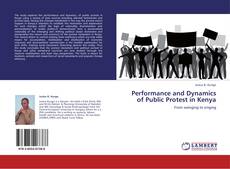 Capa do livro de Performance and Dynamics of Public Protest in Kenya 