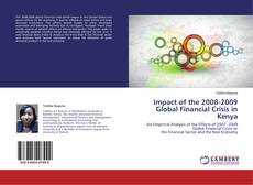 Buchcover von Impact of the 2008-2009 Global Financial Crisis in Kenya