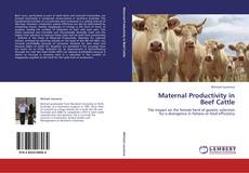 Portada del libro de Maternal Productivity in Beef Cattle