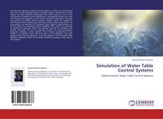 Couverture de Simulation of Water Table Control Systems