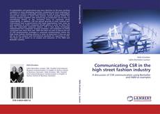 Couverture de Communicating CSR in the high street fashion industry