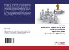 Capa do livro de Treatment Assessment for Communication Apprehension 