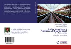 Buchcover von Quality Management Practices and Organisational Performance