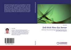 Portada del libro de ZnO thick films Gas Sensor
