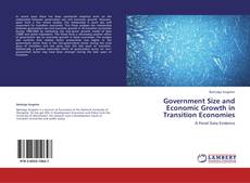 Portada del libro de Government Size and Economic Growth in Transition Economies