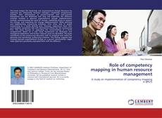 Portada del libro de Role of competency mapping in human resource management