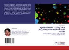 Hydrodynamic scaling limit of continuum solid-on-solid model kitap kapağı