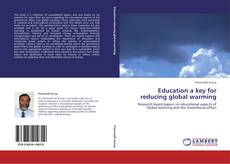 Bookcover of Education a key for reducing global warming