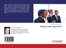 Copertina di Foreign trade operations