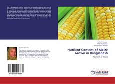 Couverture de Nutrient Content of Maize Grown in Bangladesh